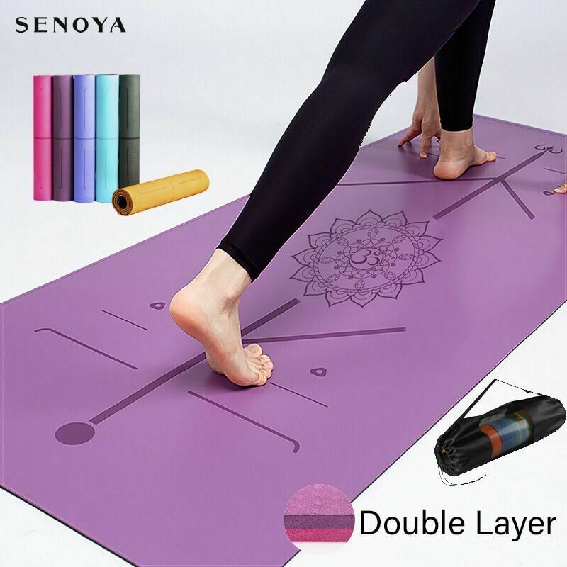 Mat Yoga Double Layer Non-Slip Exercise Pad