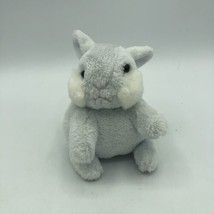 Melissa Doug Baby Bunny Hops Baby Blue Plush 4" Rabbit #7675 EUC - $8.56