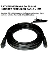RAYMARINE RAY60, 70, 90 &amp; 91 HANDSET EXTENSION CABLE - 15M - $98.12
