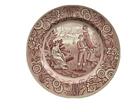 Red Spode Archive Collection Georgian Series Woodman 12" Platter - $69.99