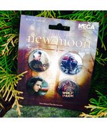 The Twilight Saga New Moon Wolf Pack Jacob 4 Pin Badges Set by NECA - $9.90