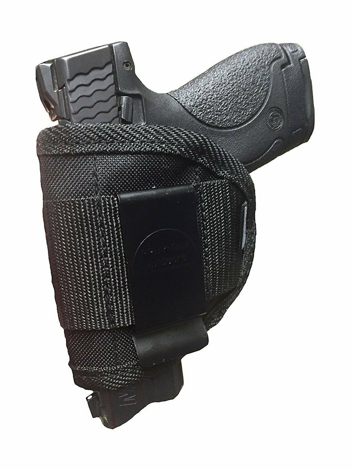 Concealed Small of the back Nylon Belt Clip Gun holster fits Ruger EC9 & EC9S Holsters