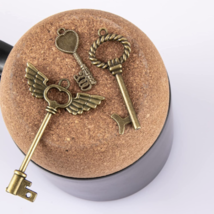 69 Antique Bronze Skeleton Keys - Mixed Antique Keys - Vintage Skeleton Key image 9