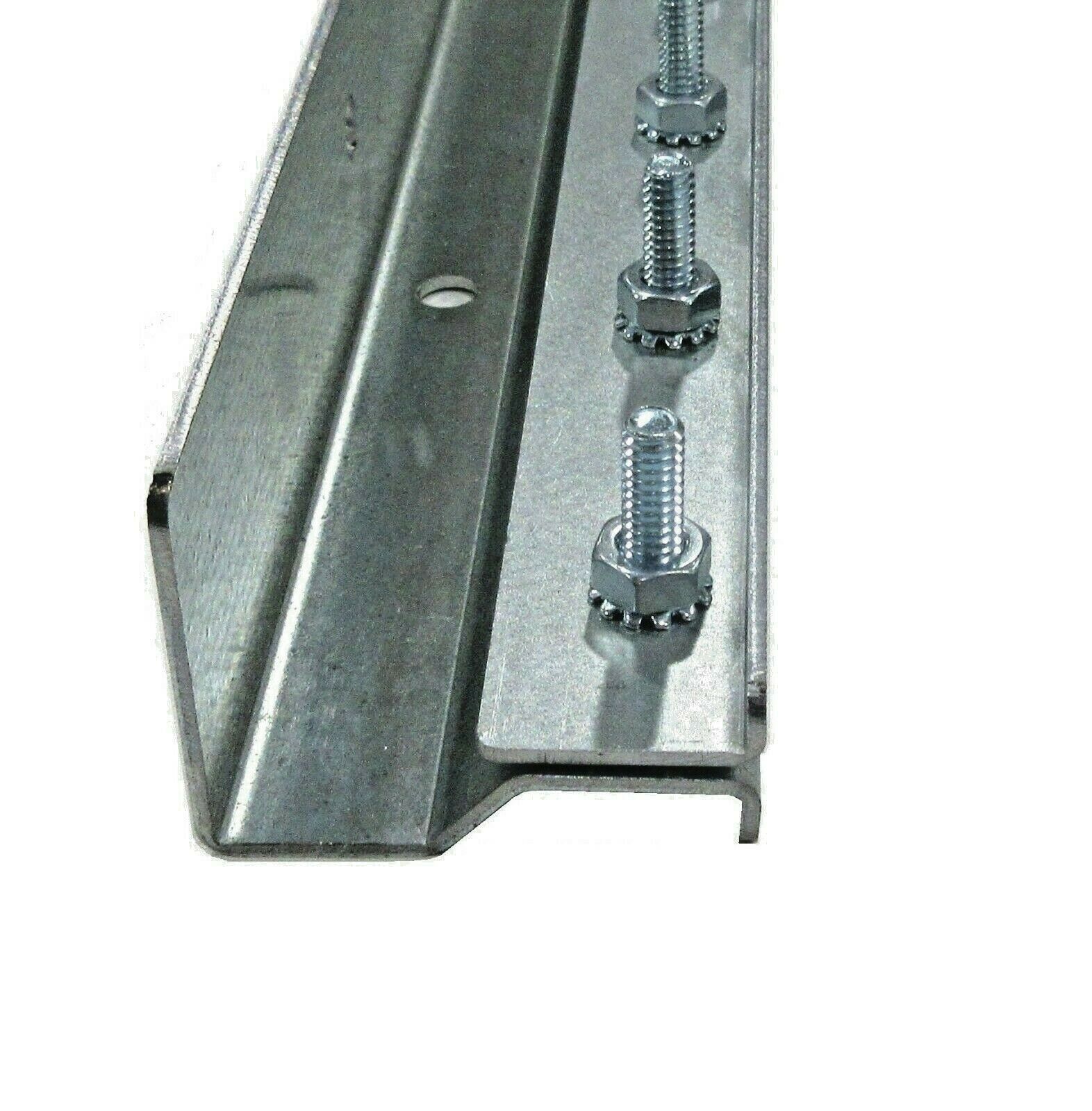 Strip Curtain Hardware Universal Mount Steel 6 Foot (2x 3 Foot Sections) Other Restaurant