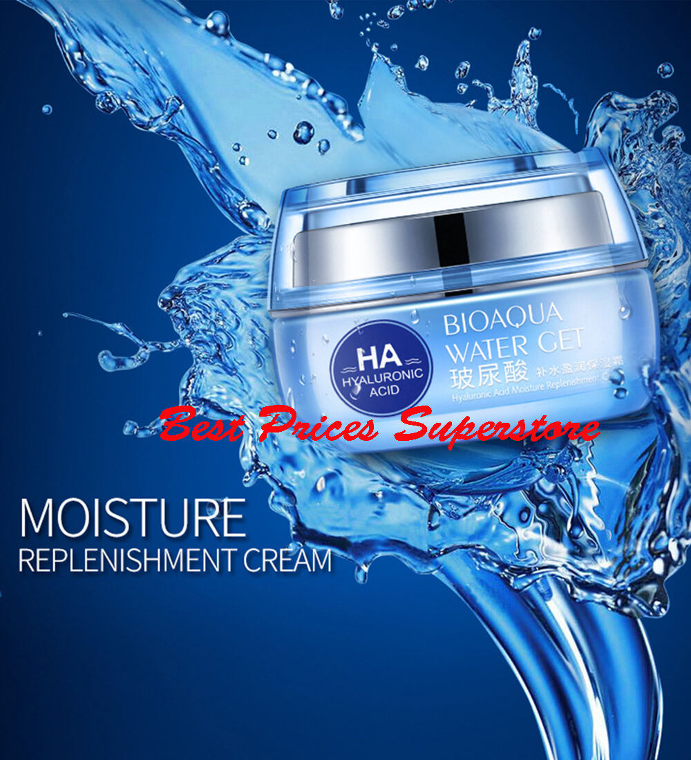 BIOAQUA Water Get Hyaluronic Acid Moisture Replenishment Cream ...
