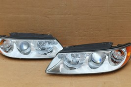 06-07 Hyundai Azera 7-Pin Headlight Head Light Lamps Set L&R - POLISHED