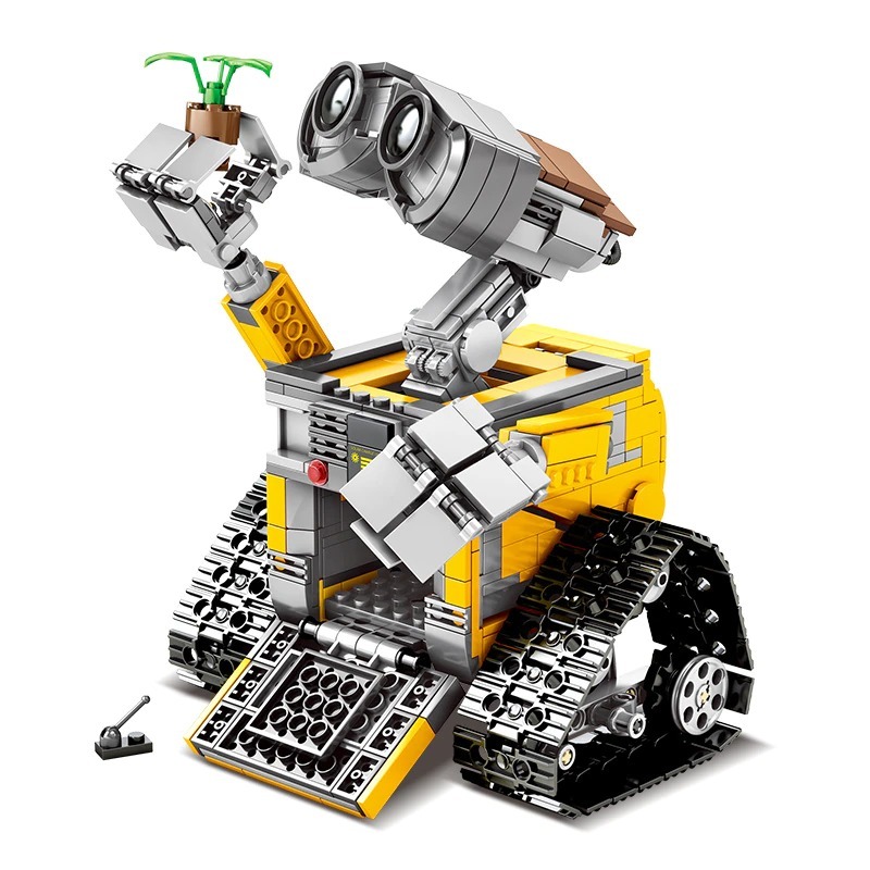 Wall-E Robot Action Figure Building Block Set Technic Kit 687 Pcs Toys
