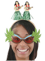Hula Girl Luau Fiesta Headband Boppers Summer Fun - New - $6.69