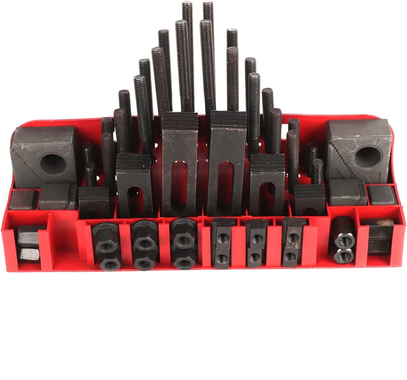 lesolar 58Pc Mill Clamping Kit TSlot Clamp Kit Milling Machine T Slot