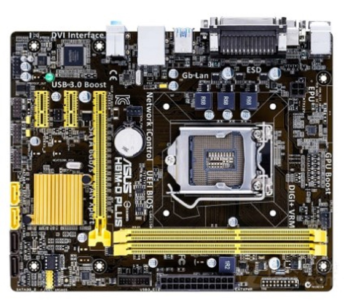 Asus H81m D Plus Desktop Motherboard H81 Lga 1150 For Core I7 I5 I3 Ddr3 16g Sat Motherboards