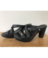 Crocs Black Strappy High Heeled Sandals 8 - $1,000.00