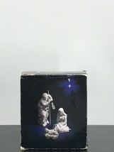 Avon Nativity Collectibles Holy Family 3 Porcelain Figurine Christmas De... - $59.39