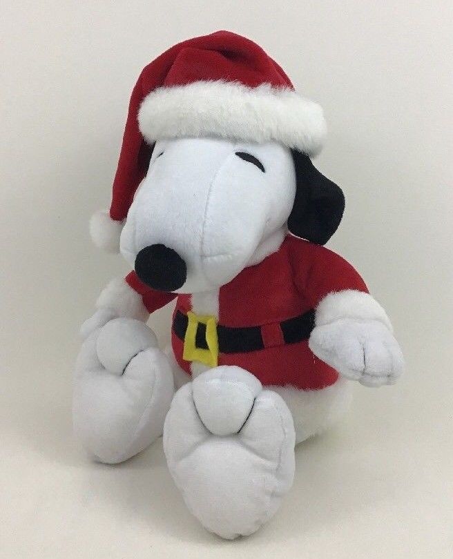 snoopy feliz navidad toy