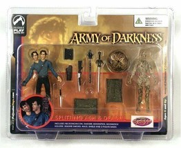 New 2004 Palisades Army Of Darkness Splitting Ash & Deadite Action Figures 20 - $28.70