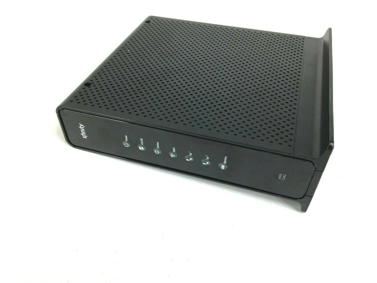 Xfinity modem router ARRIS Model TG862G/CT WiFi 802.11n XB2 DOCSIS Modems