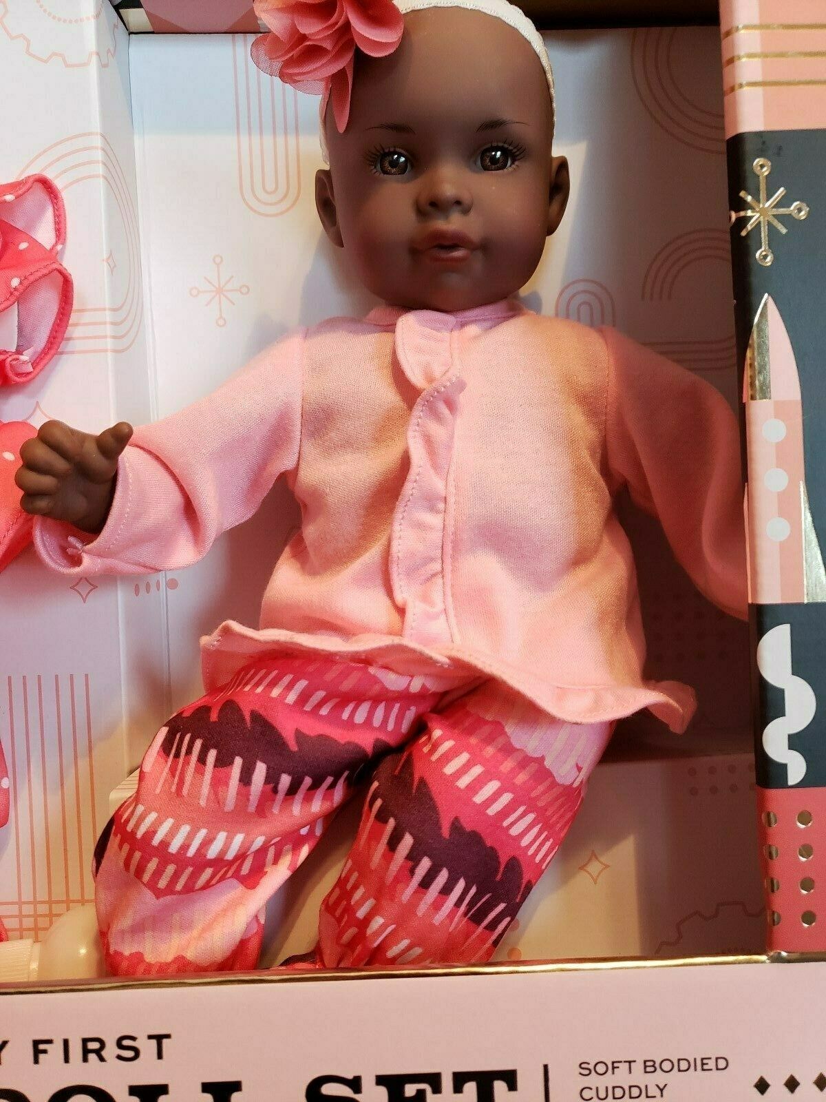 fao schwarz my first baby doll set
