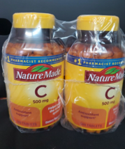 x2 Nature Made Vitamin C 500 Mg, 500 Ct, Immune Support Health Free  1/25 - $25.74