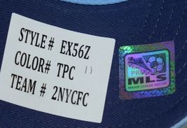 MLS Adidas New York City Football Club Light Blue Metal Buckle Strap Adjustable image 6