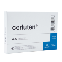 A-5 Cerluten - Khavinson natural brain peptide 20 capsules - $55.00