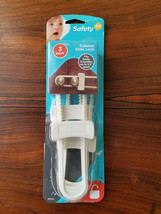 Safety 1st Flex Cabinet Slide Locks 3 Pack #48545 (NEW) - $3.47