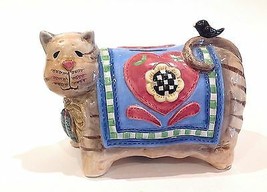 Kitty Cat Ceramic Bank by Ganz  - $24.99