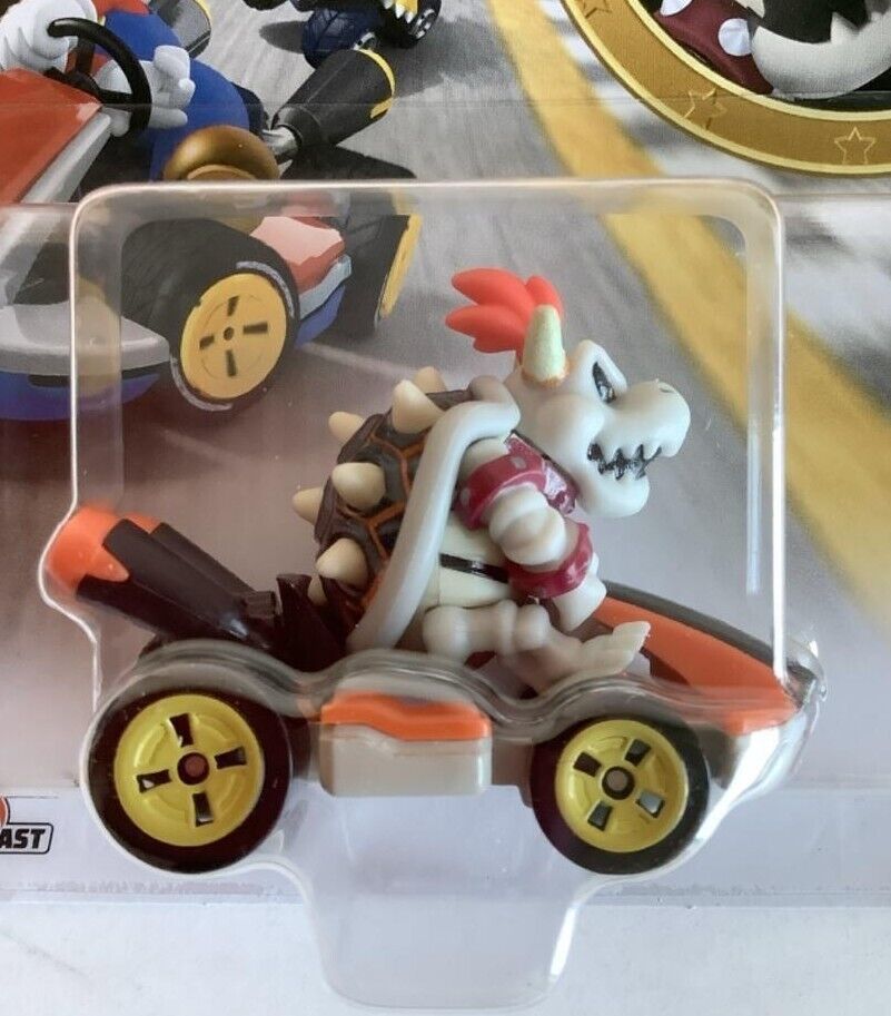NEW Mattel HDB29 Hot Wheels Mario Kart 164 DRY BOWSER Standard Diecast