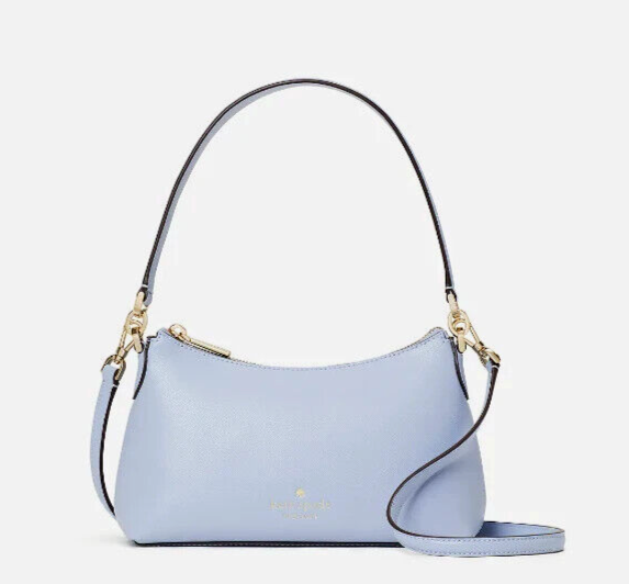 New Kate Spade Sadie Small Shoulder bag Saffiano Leather Candied Flower Blue