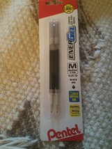 Pentel LRN7 Refill Medium 0.7 Mm Needle Tip Black Ink Set Of 2 - $18.50