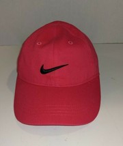 Classic Nike Red Adjustable Child&#39;s Cap Pre Owned - $11.68