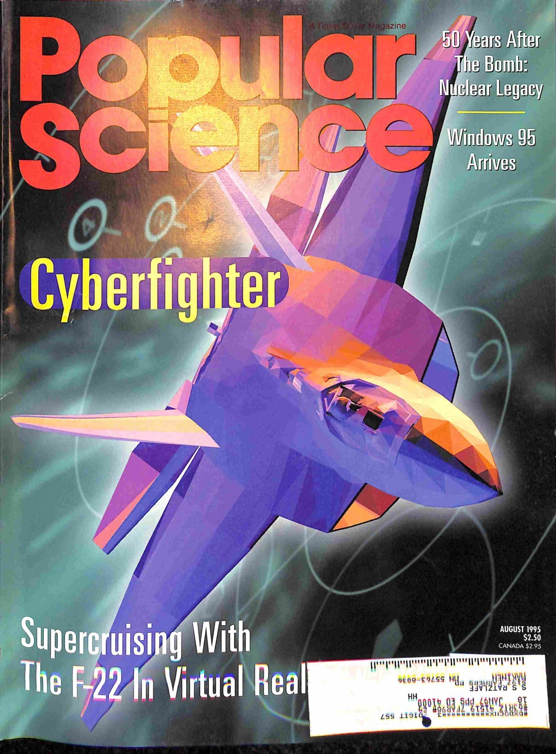 Popular Science, August 1995 Magazine Back Issues