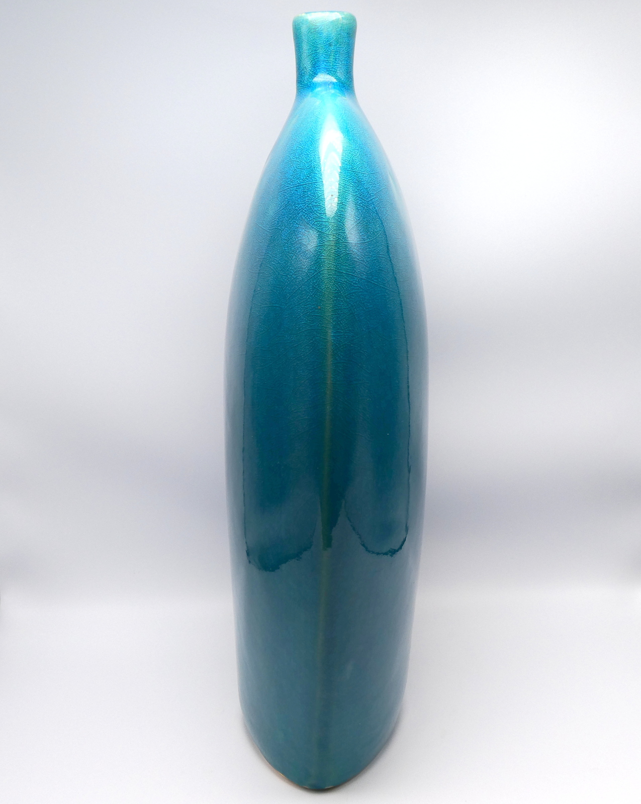 Large Art Pottery Floor Vase Bottle 20 X12 And 50 Similar Items