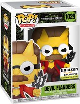Funko Pop! Animation: The Simpsons - Devil Flanders, Glow in The Dark Amazon image 1
