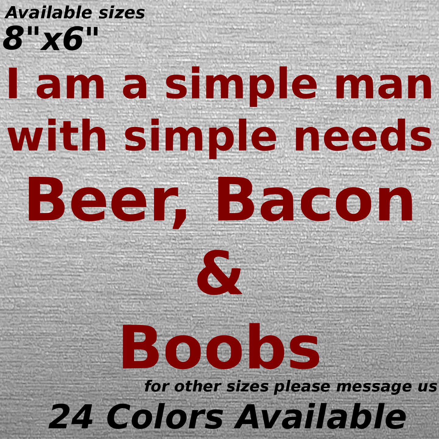 CHOOSE YOUR SIZE Support Bacon Decal Sticker