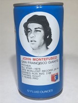1977 John Montefusco San Francisco Giants RC Royal Crown Cola Can MLB All-Stars - $9.95