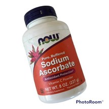 NOW Foods Sodium Ascorbate Vitamin C Powder 8 oz Exp 7/2023 - $16.63