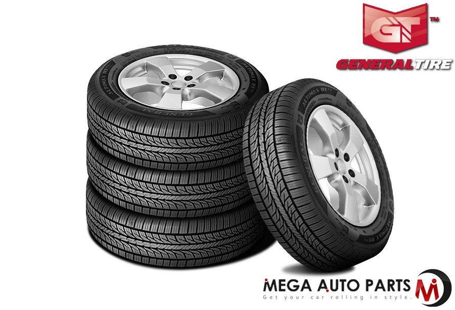 4 New General AltiMAX RT43 225/50R17 98V XL BSW ALL Season Grand