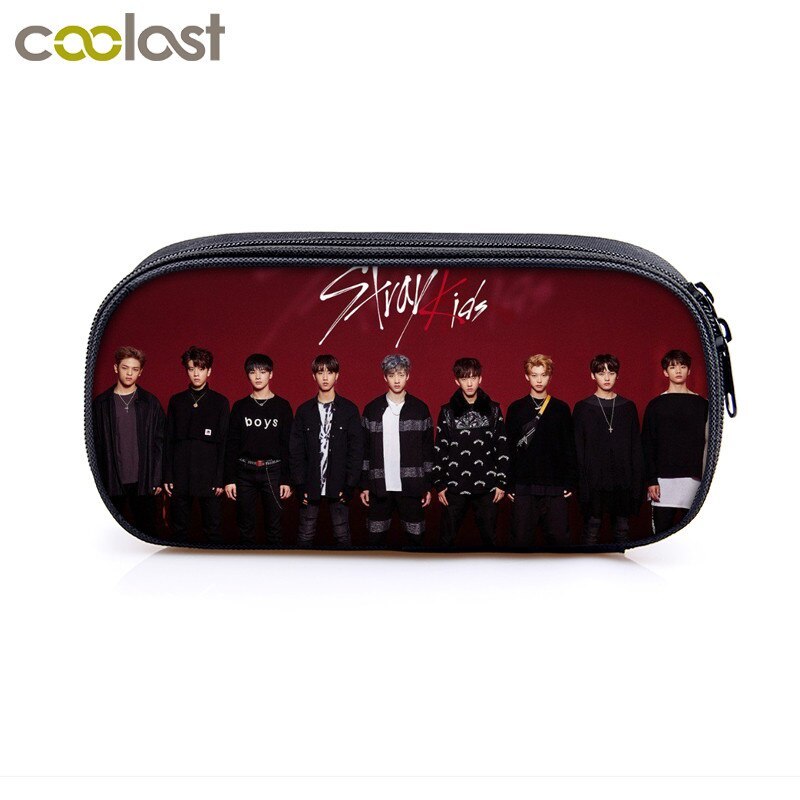 Stray Kids pencil bag women makeup bag Stray Kids MINHO JISUNG WOOJIN ...