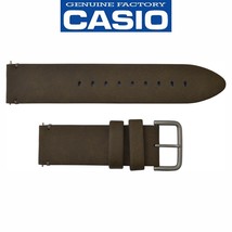 Genuine CASIO G-SHOCK Brown  Leather Watch Band Strap Pro Trek PRG-600YL... - $49.95