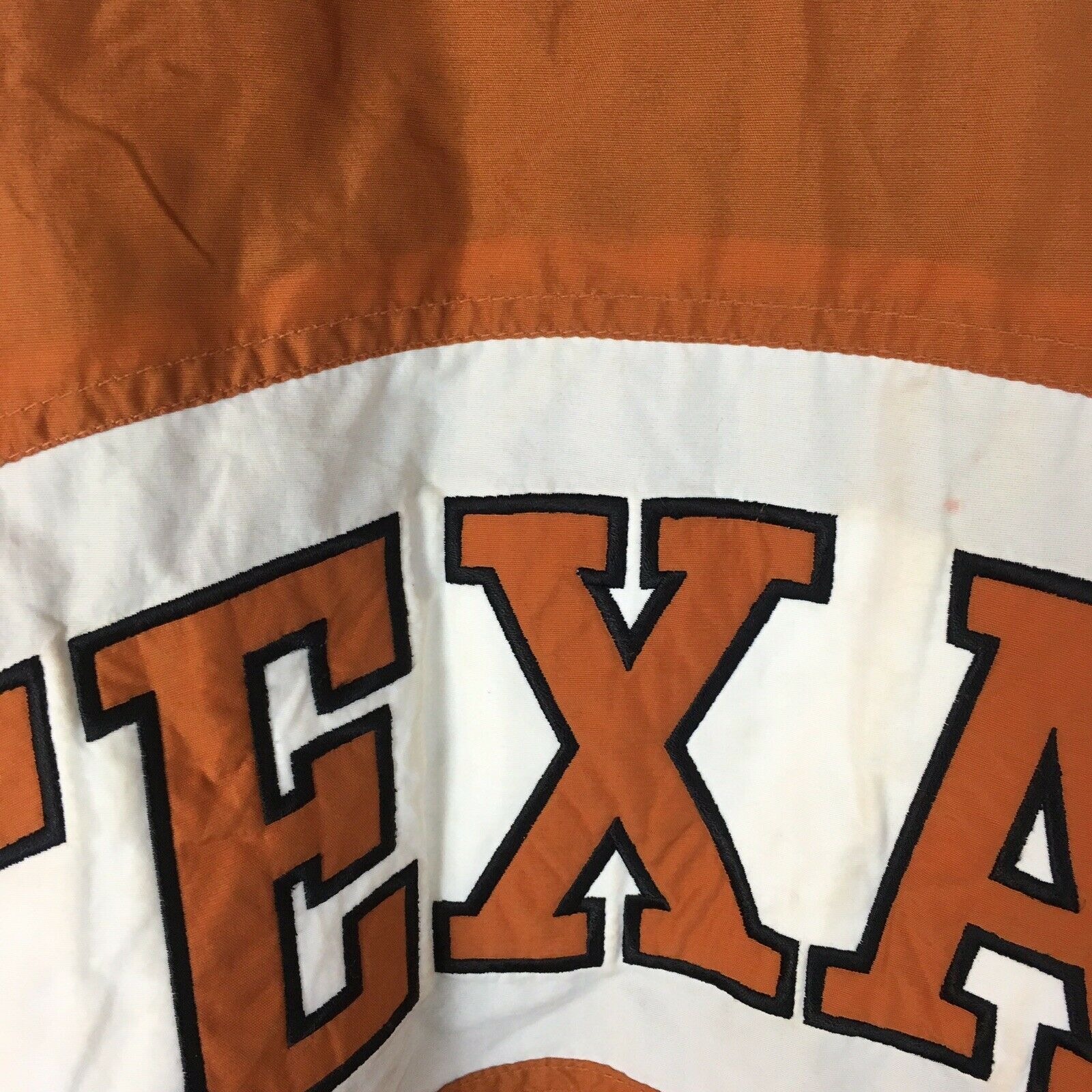 UT Austin Longhorns Men's Vintage One Color Burnt Orange Jacket Size