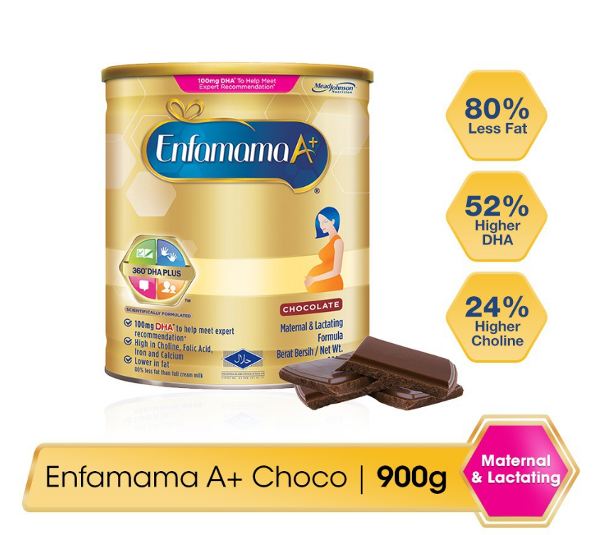 Enfamama A+ Chocolate - 900g Maternal & Lactating Milk Formula EXPRESS SHIP