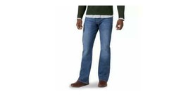 New Mens Wrangler Relaxed Seat And Thigh Boot Blue J EAN S Size 42 X 32 98RBWFV - $22.22