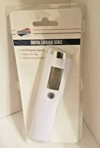 NEW American Tourister White Electronic Digital Luggage Scale AT96 LCD - $9.70