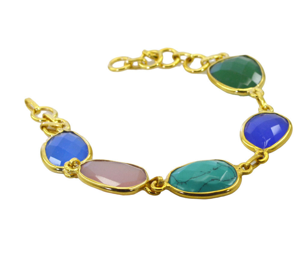 stone bracelet for ladies gold
