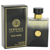 Versace Pour Homme Oud Noir Cologne 3.4 Oz Eau De Parfum Spray image 1