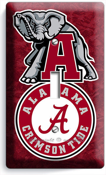 Wall Plates Electrical Supplies Alabama Crimson Tide Football Team