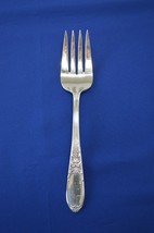 Wm Rogers IS Burgundy Aka Champaigne 1934 Cold Meat Fork - $9.90