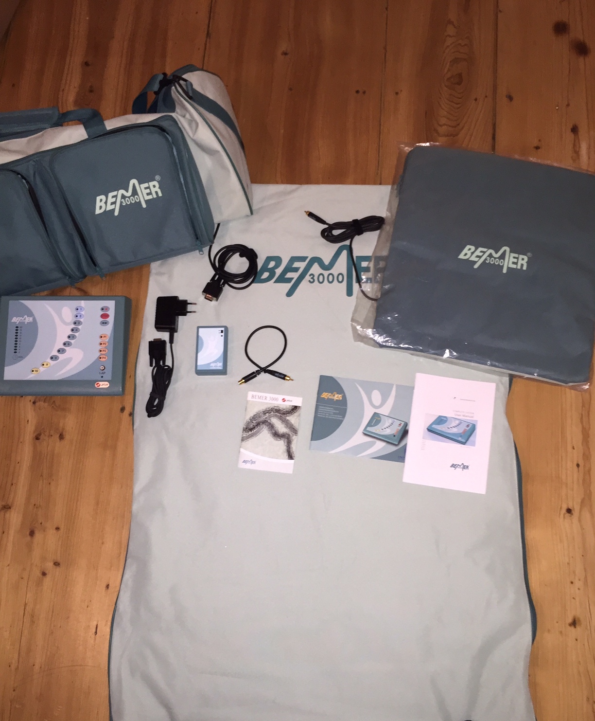 Bemer 3000+ (PLUS) PEMF (Control Unit, Mat, Intense Applicator, Manual