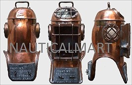 NauticalMart Miller Dunn DIVINHOOD Shallow Water Helmet Model 3 Part of U.S. Nav