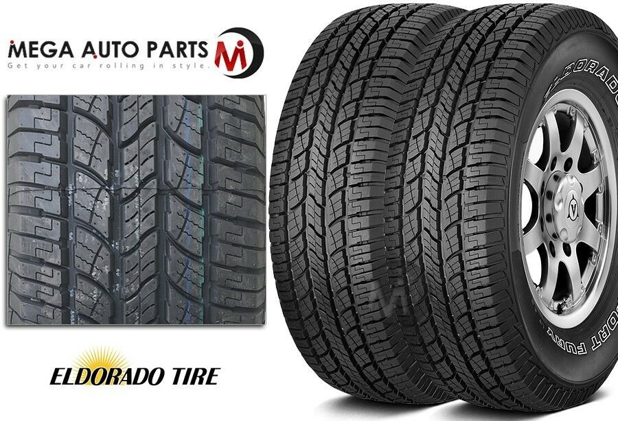 2 EL Dorado Sport Fury 245/70R17 110S OWL All Season On/off Road Tires ...