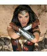 Wonder Woman Diana Cosplay Arm Bracer Halloween Superhero Bracelet Acces... - $23.67